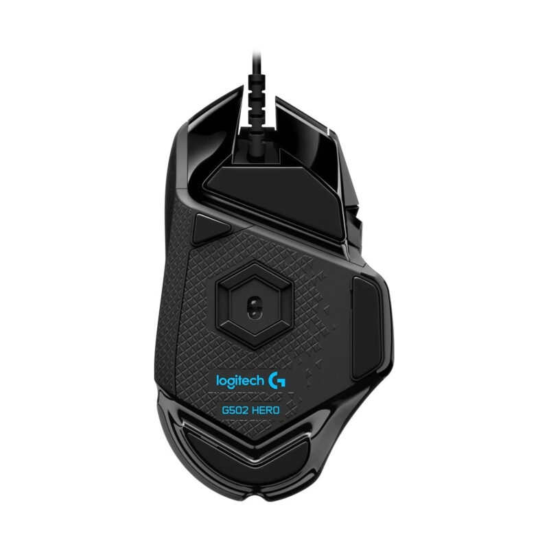 Logitech G502 HERO 25k High Performance Black Wired Gaming Mouse - Image 6