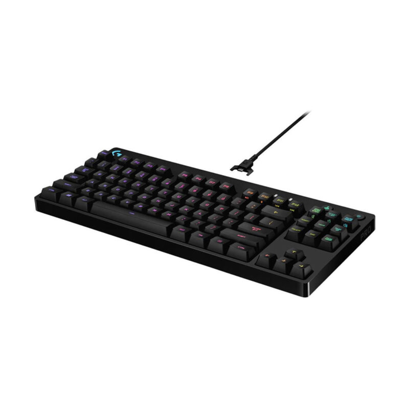 Logitech G PRO GX Blue Tenkeyless Black Mechanical Gaming Keyboard - Image 3
