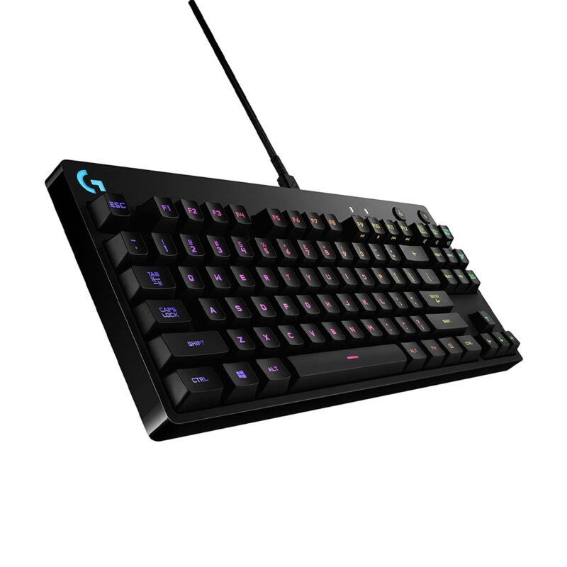 Logitech G PRO GX Blue Tenkeyless Black Mechanical Gaming Keyboard - Image 4