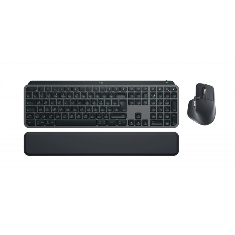 Logitech MX Keys S Combo: MX Master 3S, MX Keys S & MX Palm Rest Combo