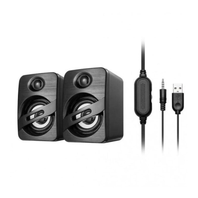 Astrum SU125 2.0 CH 2 x 3W RMS USB Multimedia Speakers - Image 3