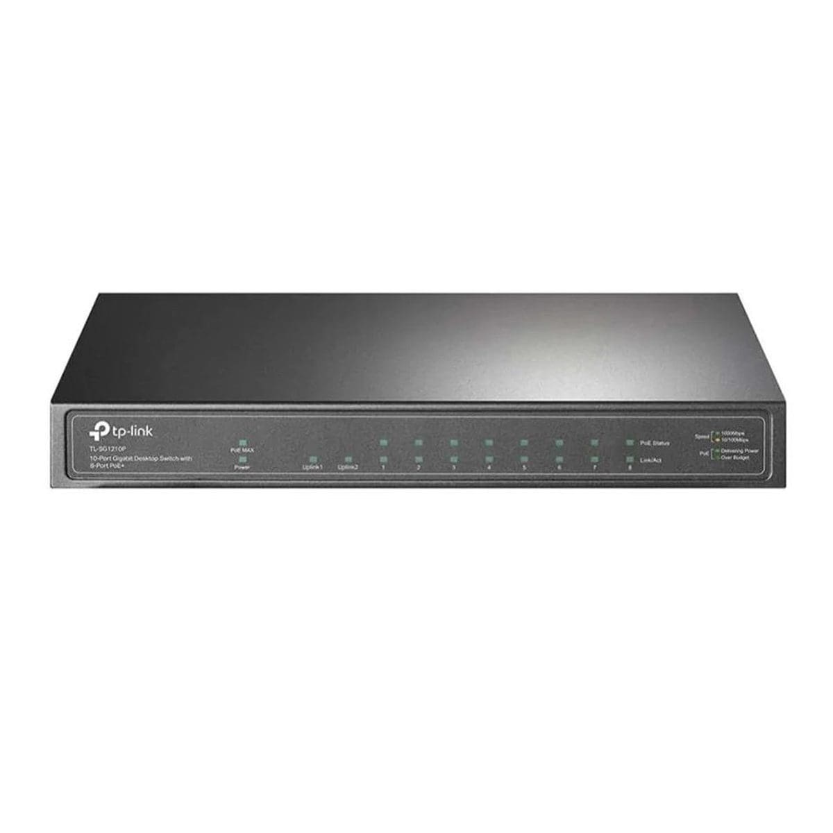 TP-Link 10-Port Gigabit Desktop Switch with 8-Port PoE+