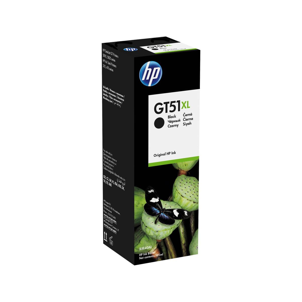 HP GT53XL Black Original Ink Bottle (X4E40AE)