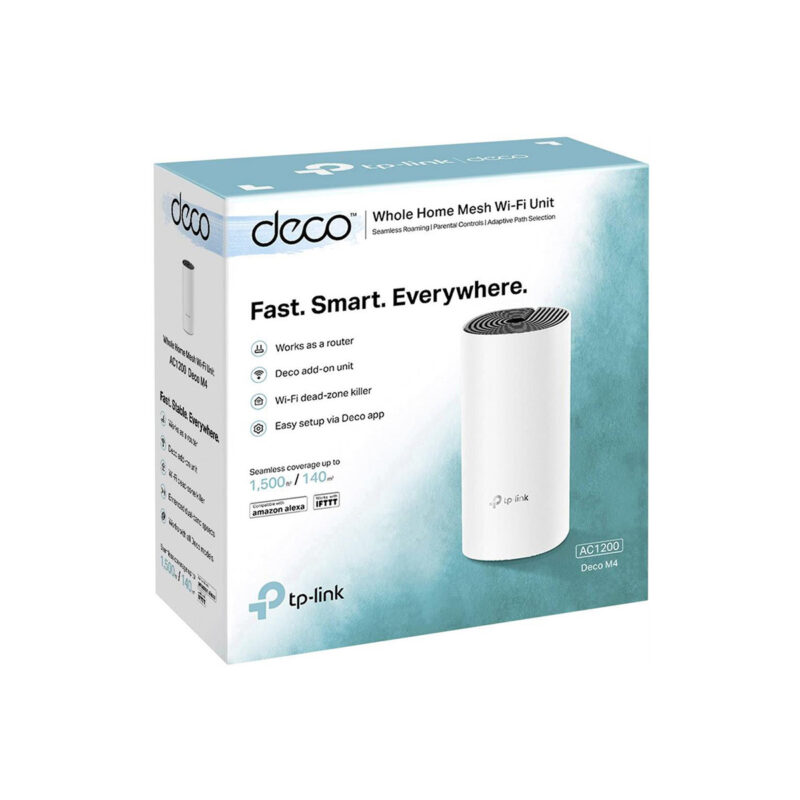 TP-Link Deco M4 AC1200 WiFi 5 Dual-Band Wireless Router - 3-Pack - Image 2