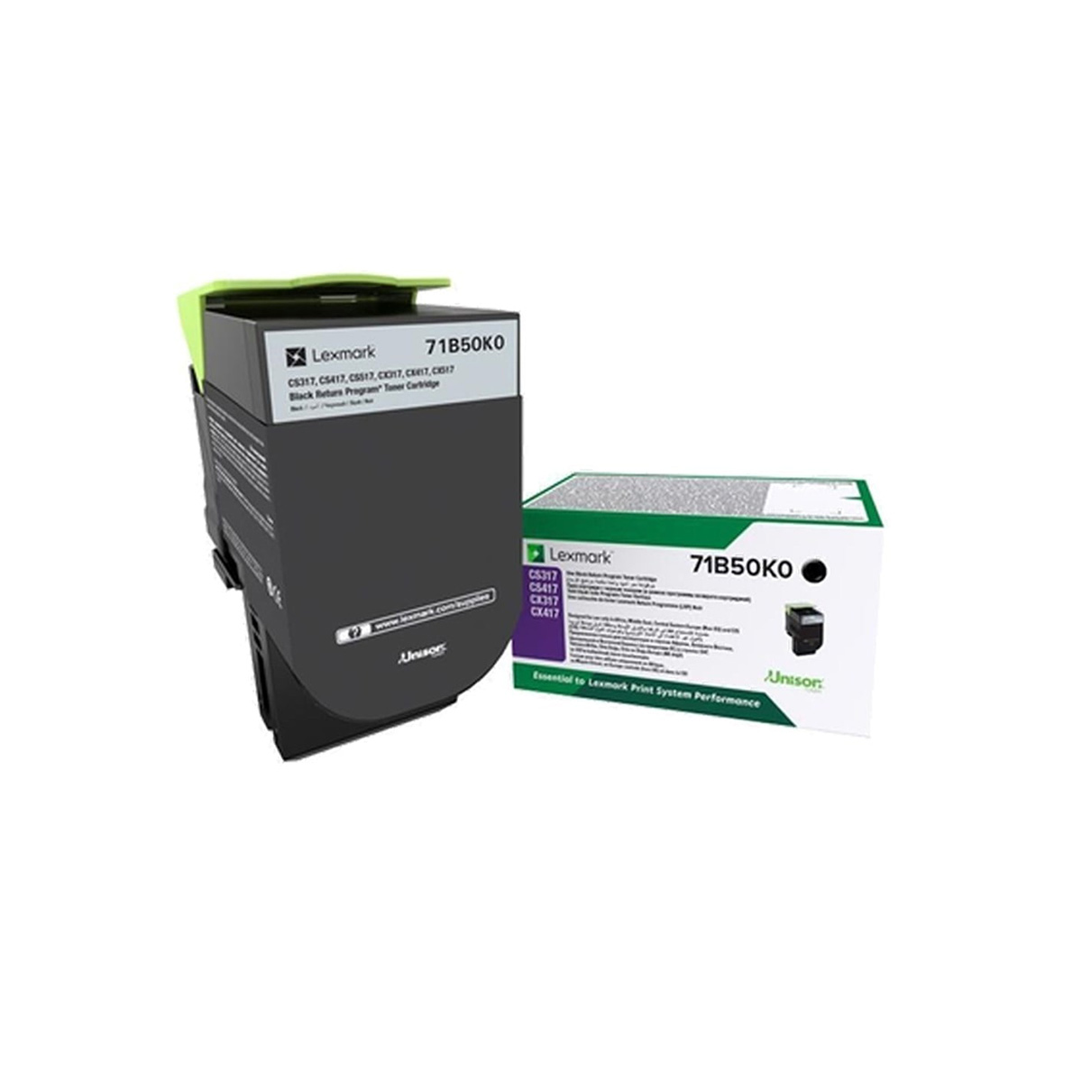 Lexmark 71B50K0 Black Toner Cartridge