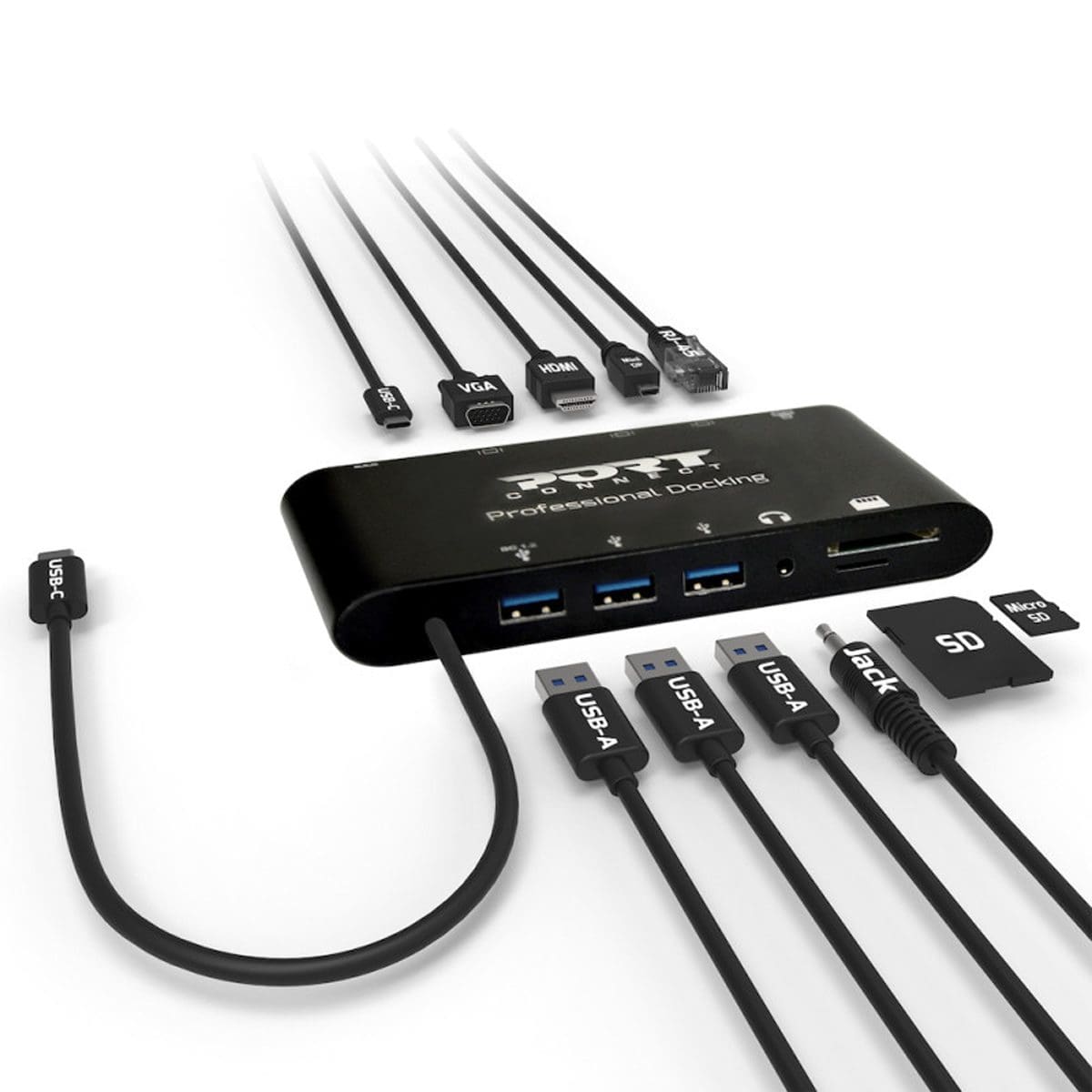 Port Designs 901906 Interface Hub USB 3.2 Gen 1 - Image 4