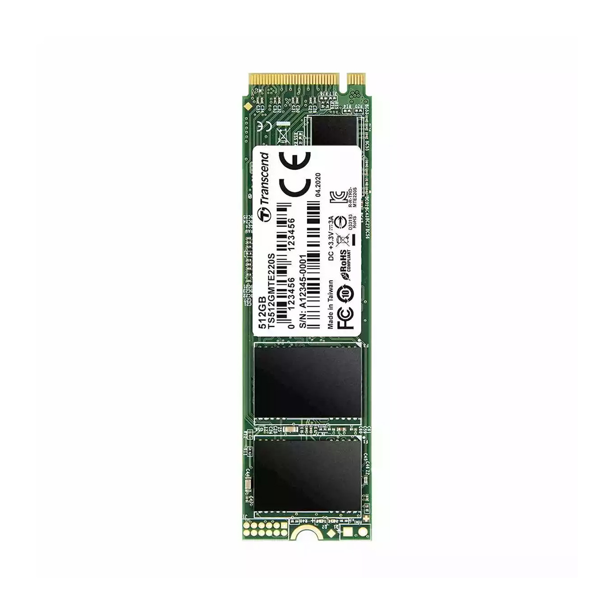 512GB Transcend PCIe 220S Internal SSD