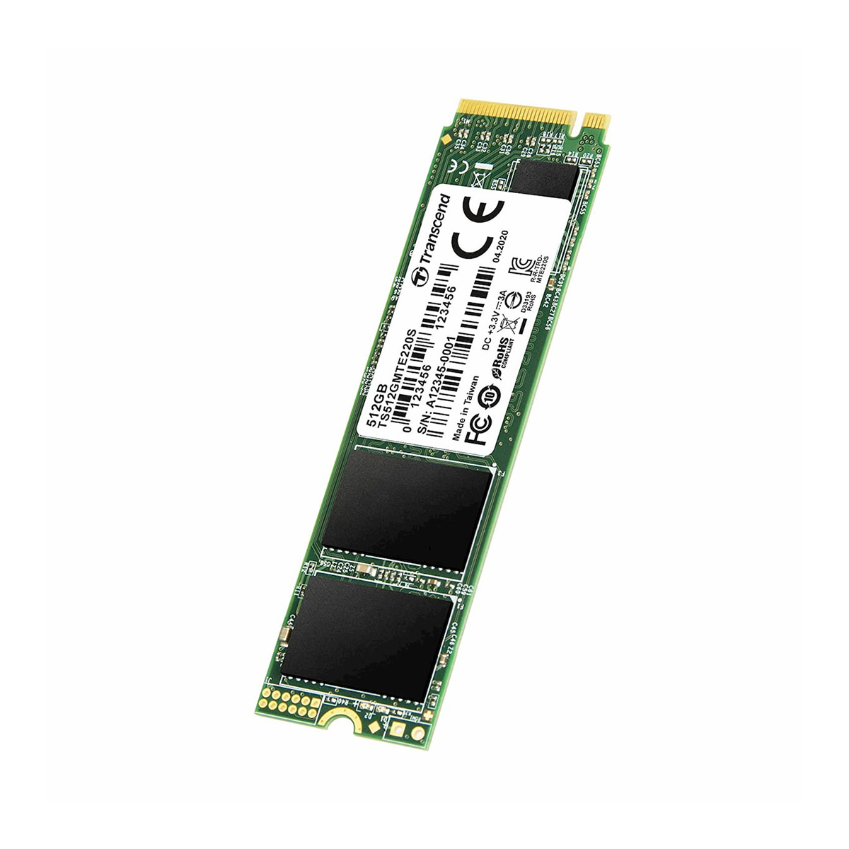 512GB Transcend PCIe 220S Internal SSD - Image 2