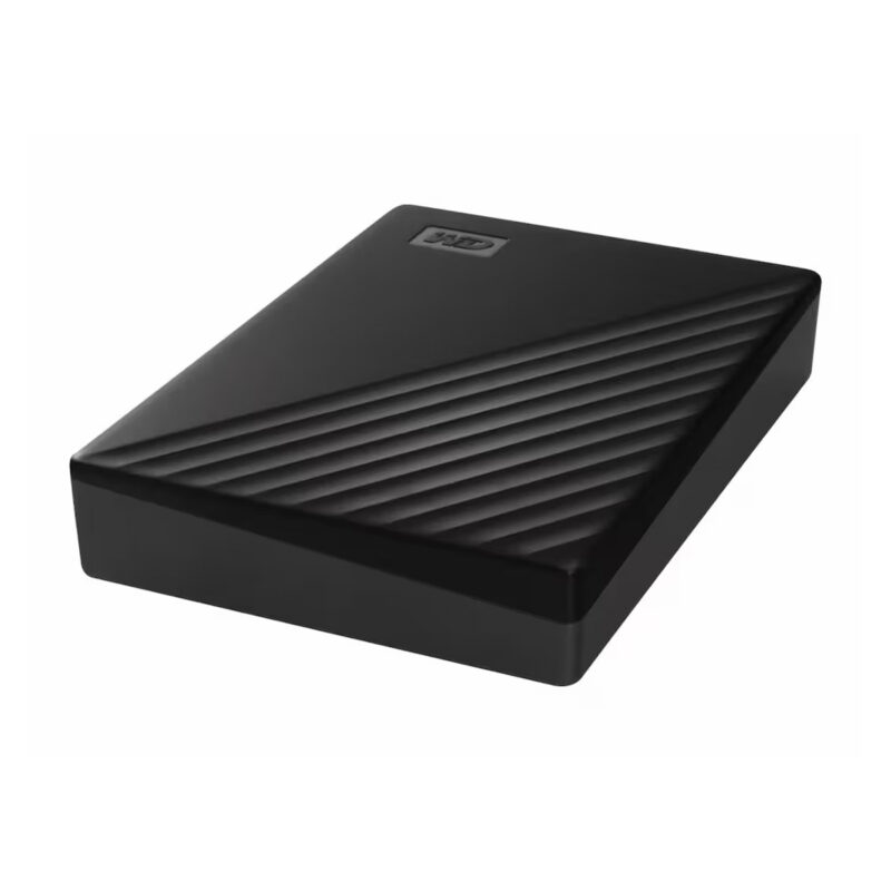 4TB Western Digital MY Passport 2.5" USB 5Gbps Type-A External Hard Drive - Black - Image 2