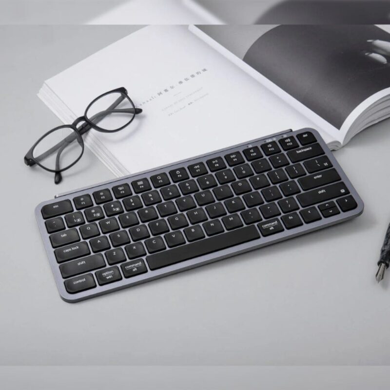 Keychron B1 Pro Ultra-Slim 75% Wireless Keyboard - Space Grey - Image 5