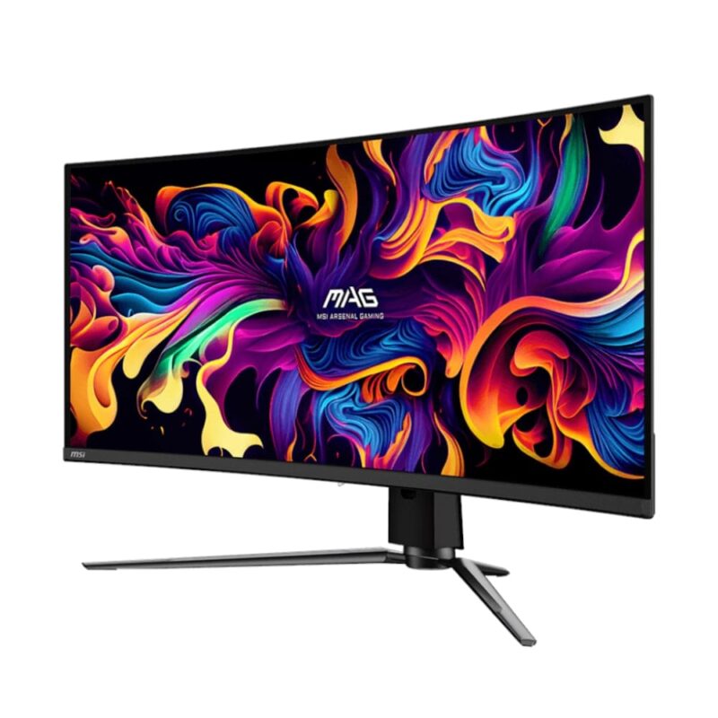 34″ MSI MAG 341CQP QD-OLED UWQHD Curved Gaming Monitor - Image 2