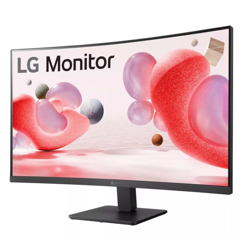 32" LG Essential FHD VA Curved Monitor 100Hz with FreeSync - Image 2