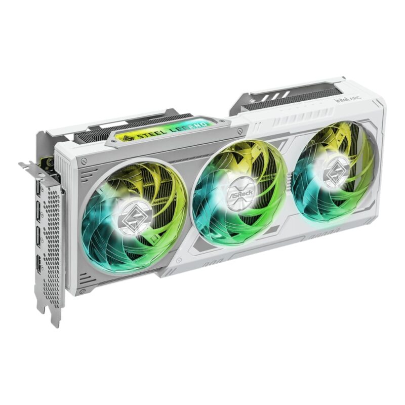 12GB ASRock Intel Arc B580 Steel Legend OC GDDR6 192-BIT Graphics Card - Image 3