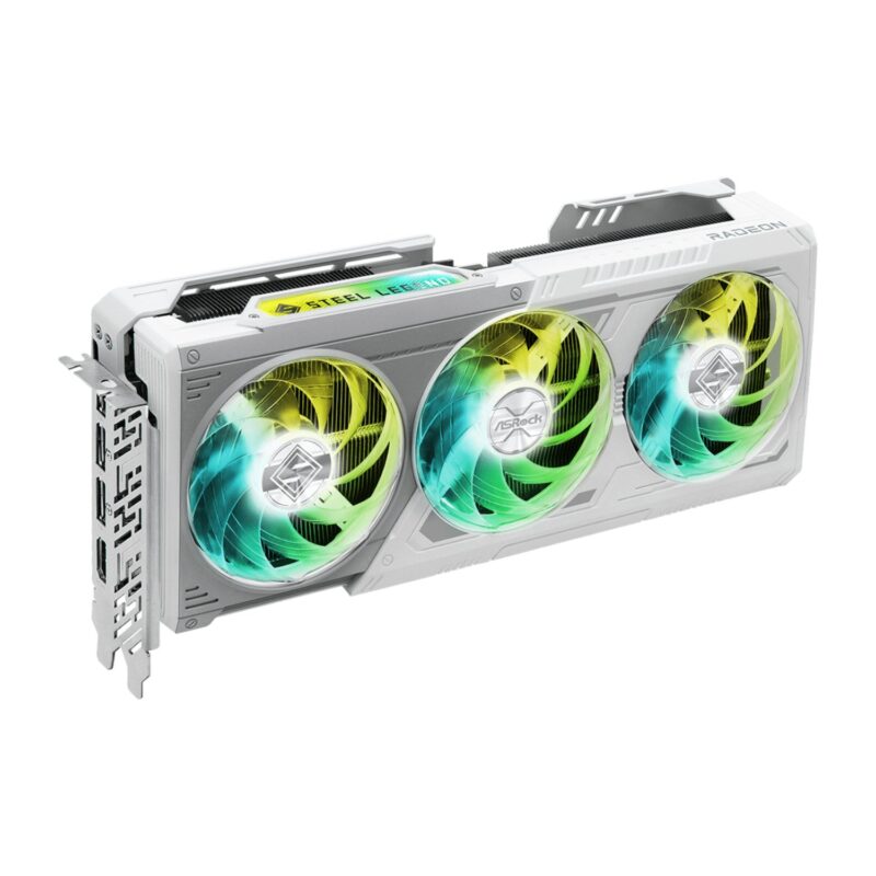 16GB ASRock AMD Radeon RX 9070 XT Steel Legend Graphics Card - Image 3