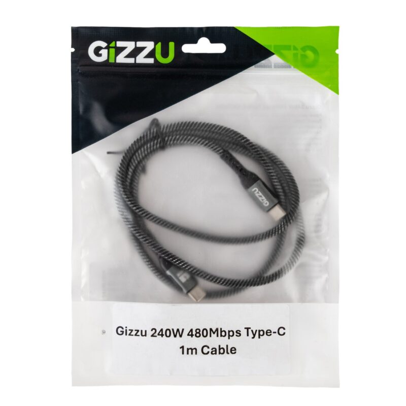 GIZZU 240W 480Mbps Type-C 2m Cable - Image 4
