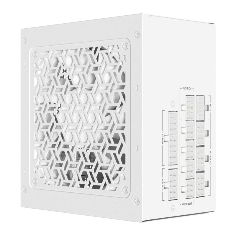 850W Antec GSK GEN5 ATX3.1 and PCIE5.1 80 Plus Gold Fully Modular White - Image 3