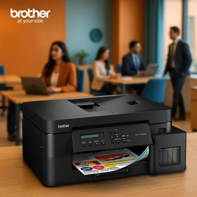 Brother DCP-T830DW A4 3-in-1 Multifunction Ink Tank Printer - with 3 Year / 50 000 Page Carry-in Warranty - Image 7