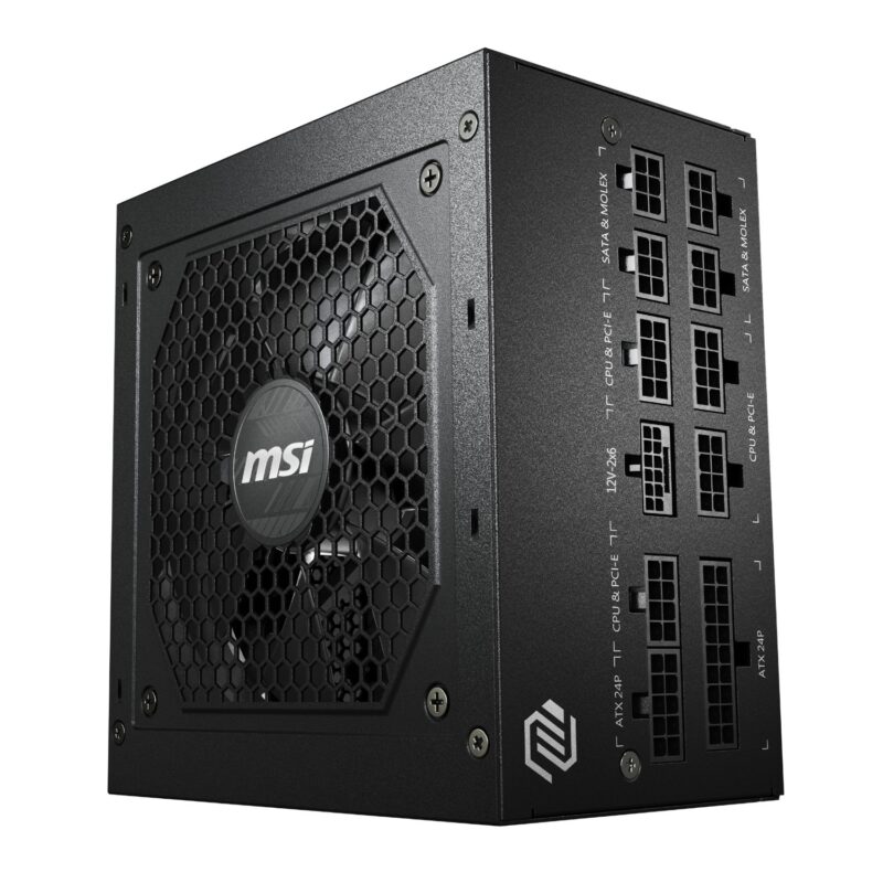MSI MAG A850GL PCIe5 ATX3.1 80 PLUS Gold Modular Power Supply - Image 2