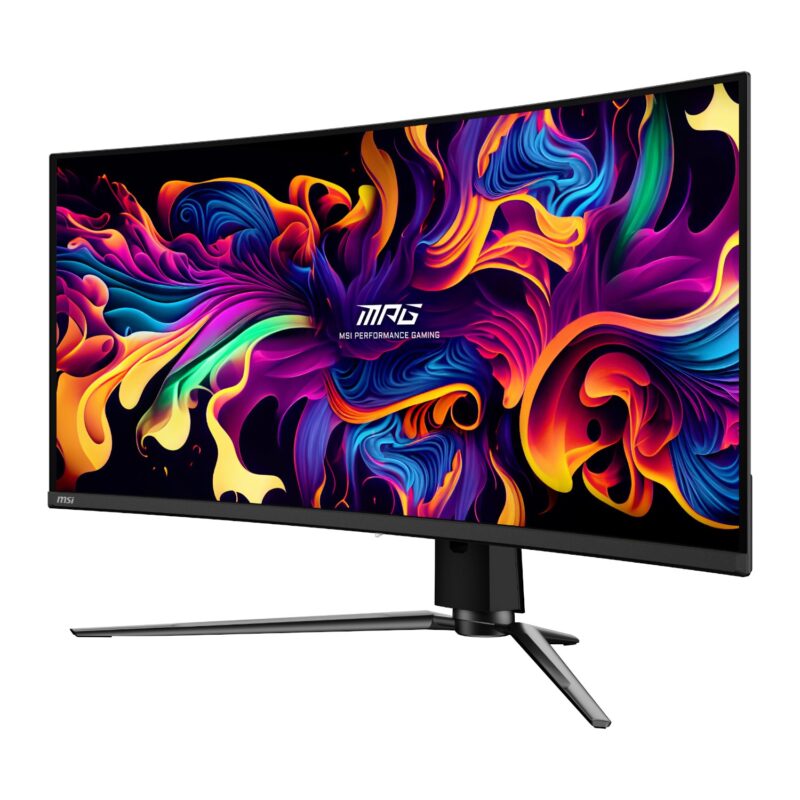 34″ MSI MPG 341CQPX QD-OLED UWQHD Curved Gaming Monitor - Image 2