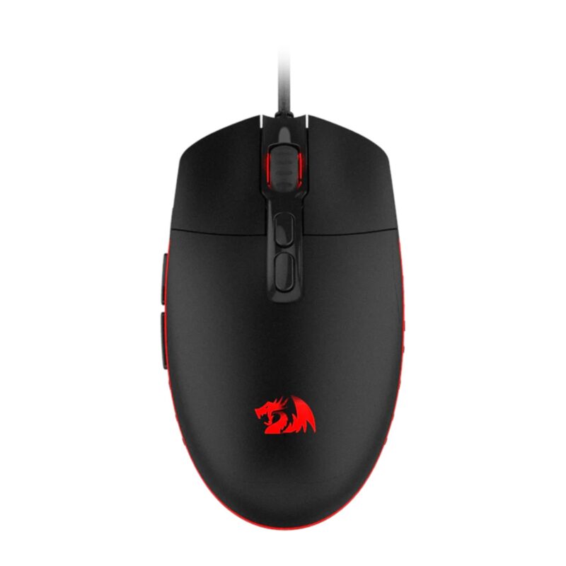 Redragon M719 INVADER RGB 10000 DPI Wired Optical Gaming Mouse - Black