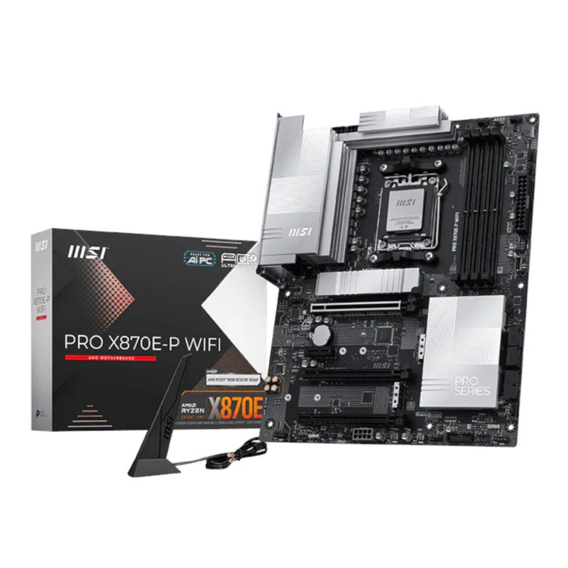 MSI PRO X870E-P WIFI AM5 ATX Motherboard