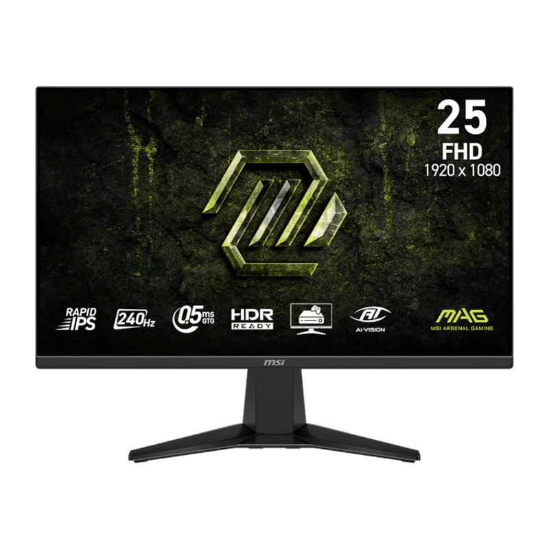25" MSI MAG 255F X24 FHD 240Hz IPS Gaming Monitor