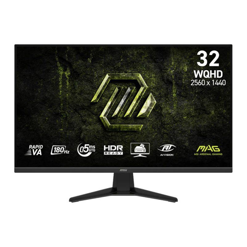 32" MSI MAG 325QF E18V WQHD 180Hz VA Gaming Monitor