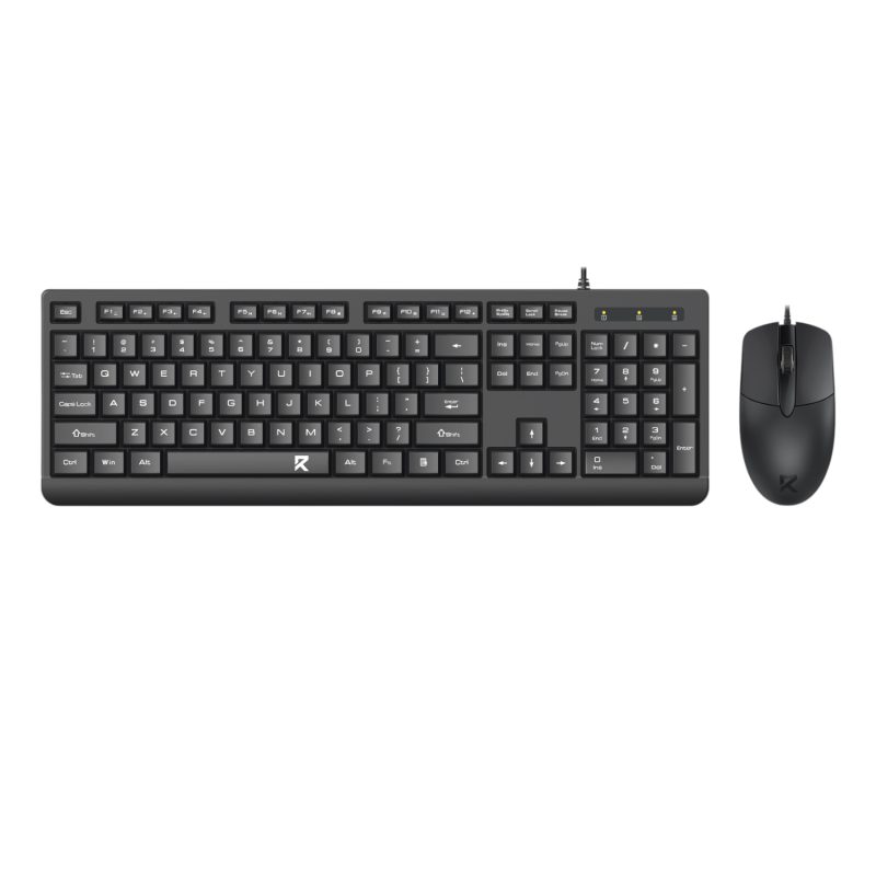 Redragon BS-7543 Wired Keyboard and Mouse Combo - Black