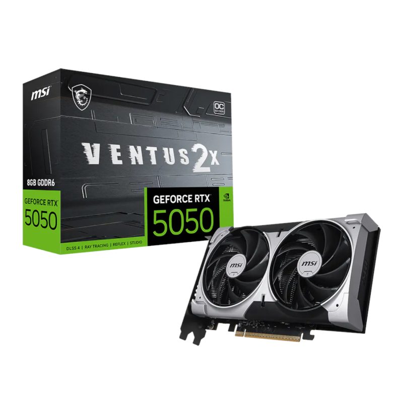 8G MSI GeForce RTX 5050 VENTUS 2X OC Graphics Card