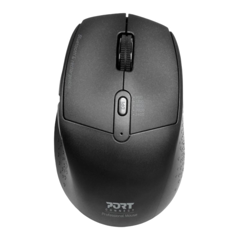 Port Connect 2.4GHz Wireless Bluetooth® Rechargeable Mouse PRO