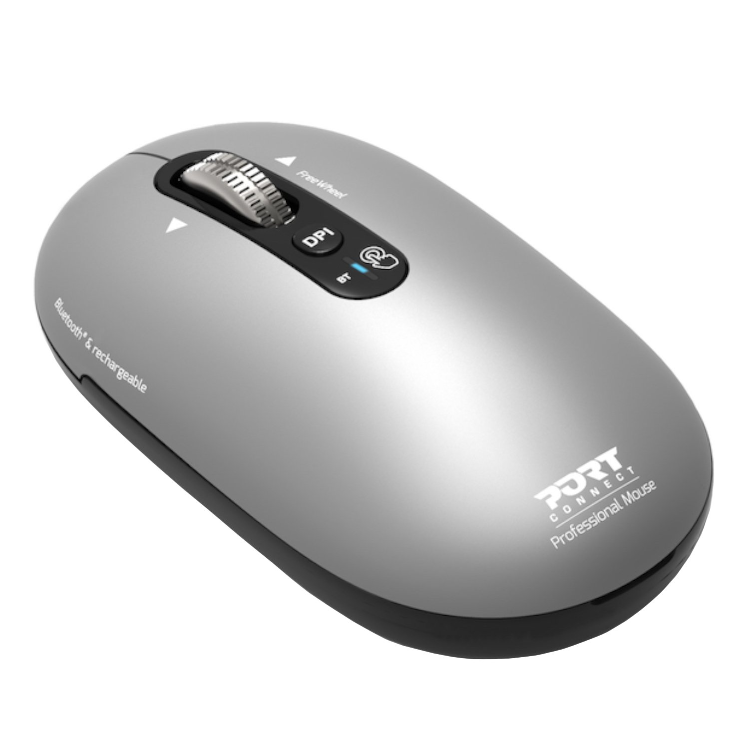 Port Connect PURE Bluetooth Rechargeable Mouse - Image 2