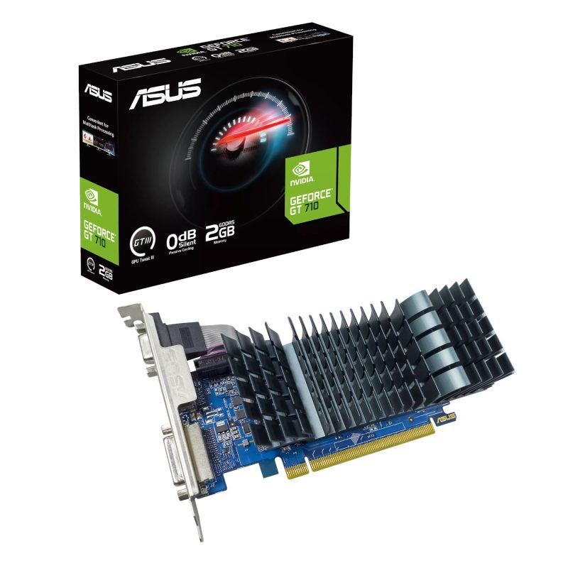 2GB Asus GeForce GT 710 GDDR5 EVO Graphics Card