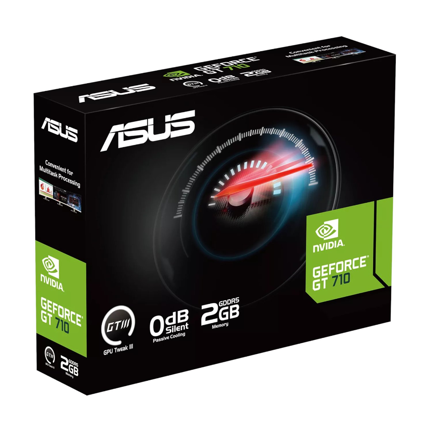 2GB Asus GeForce GT 710 GDDR5 EVO Graphics Card - Image 5
