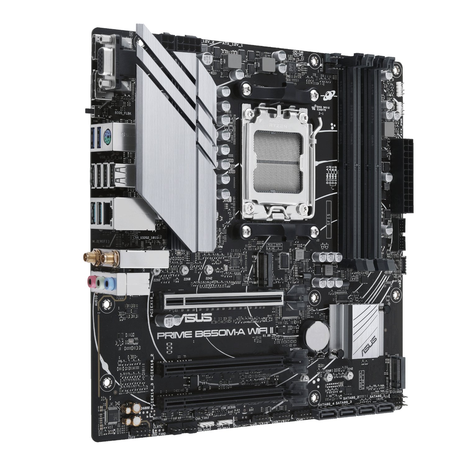 Asus PRIME B650M-A WIFI II M-ATX Gaming Motherboard - Image 3