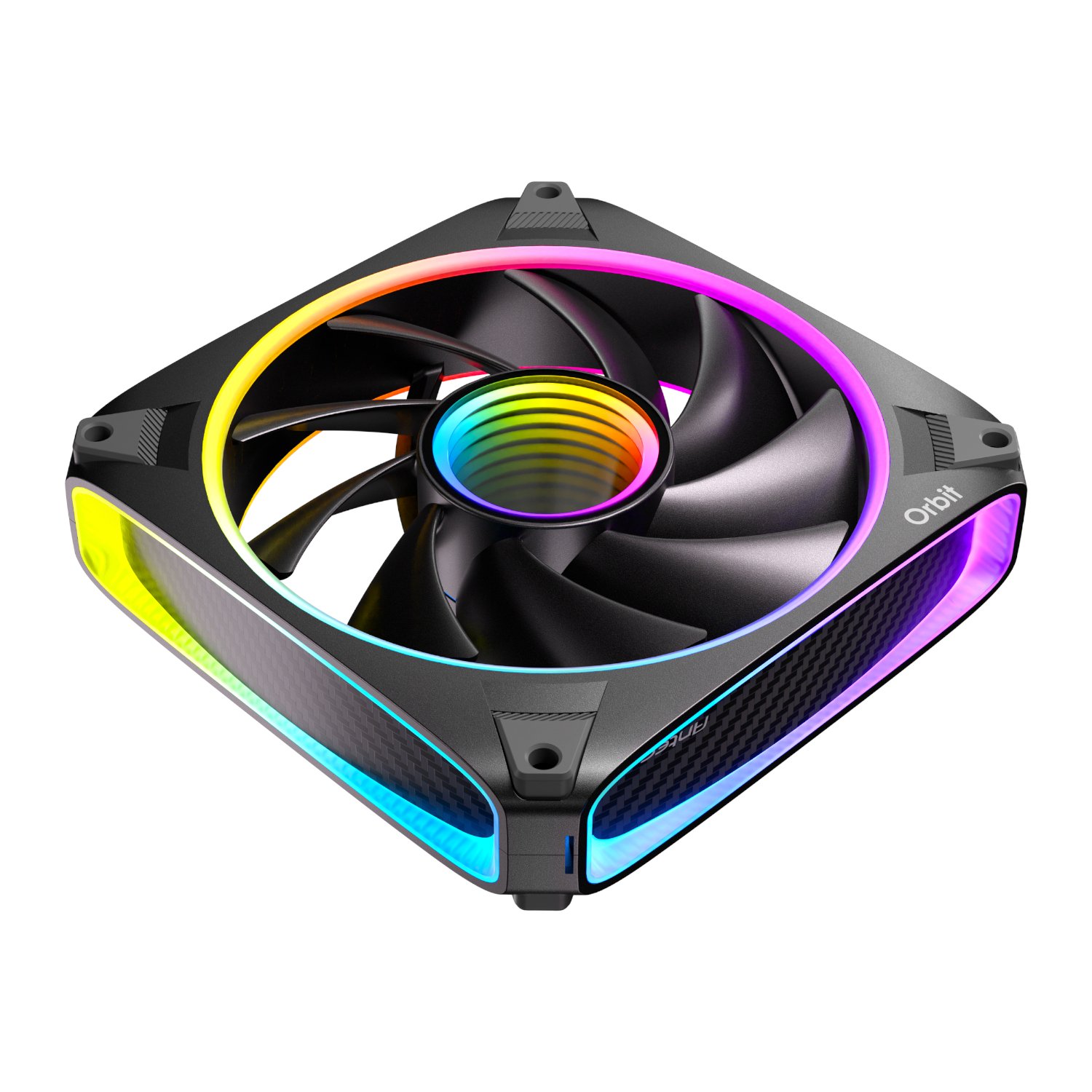 Antec ORBIT PWM 120mm ARGB Fan 3 Pack - Black - Image 5