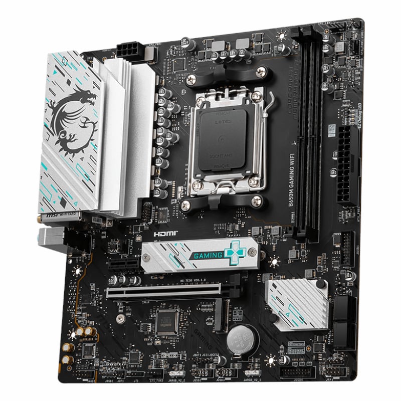 MSI B650M GAMING WIFI AMD AM5 mATX Gaming Motherboard - Image 3