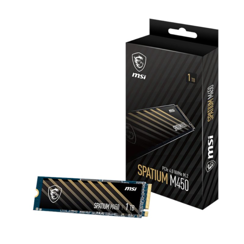 1TB MSI SPATIUM M450 M.2 NVME Gen 4
