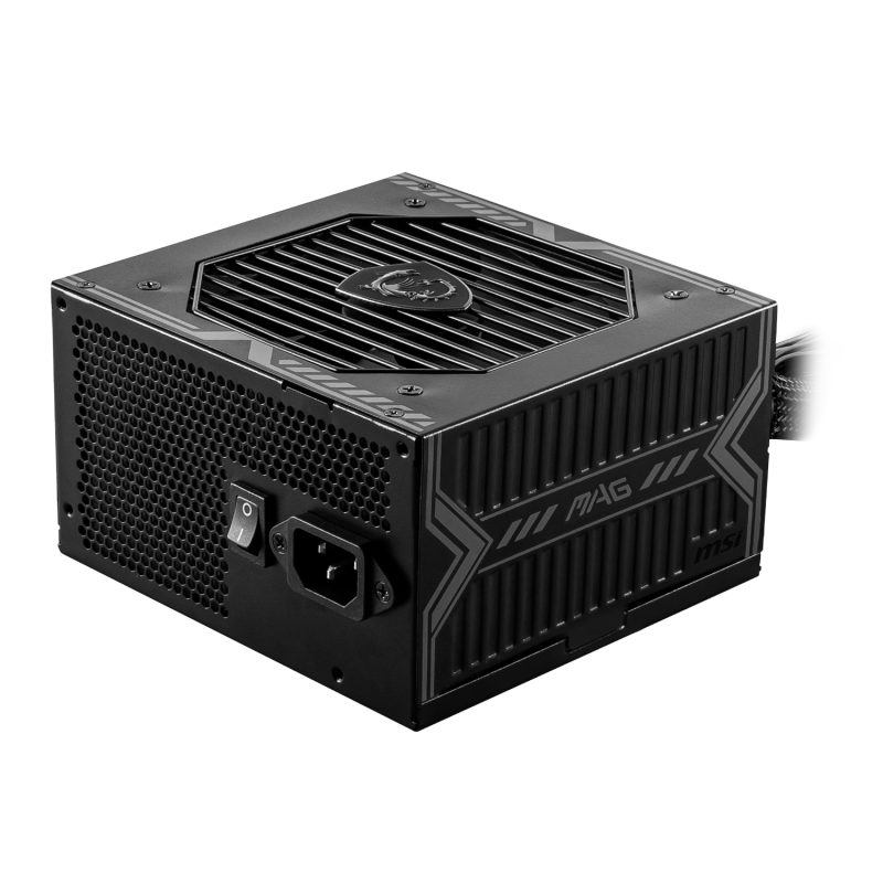 650W MSI MAG A650BN 80PLUS Bronze Non-modular Power Supply