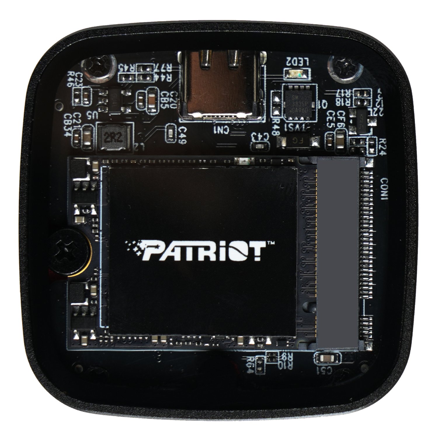 1TB Patriot PDP31 Type-C Portable SSD - Red / Black - Image 3