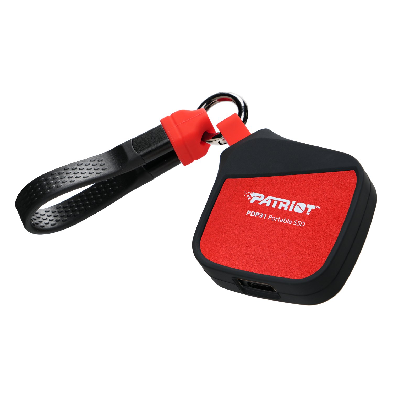 1TB Patriot PDP31 Type-C Portable SSD - Red / Black
