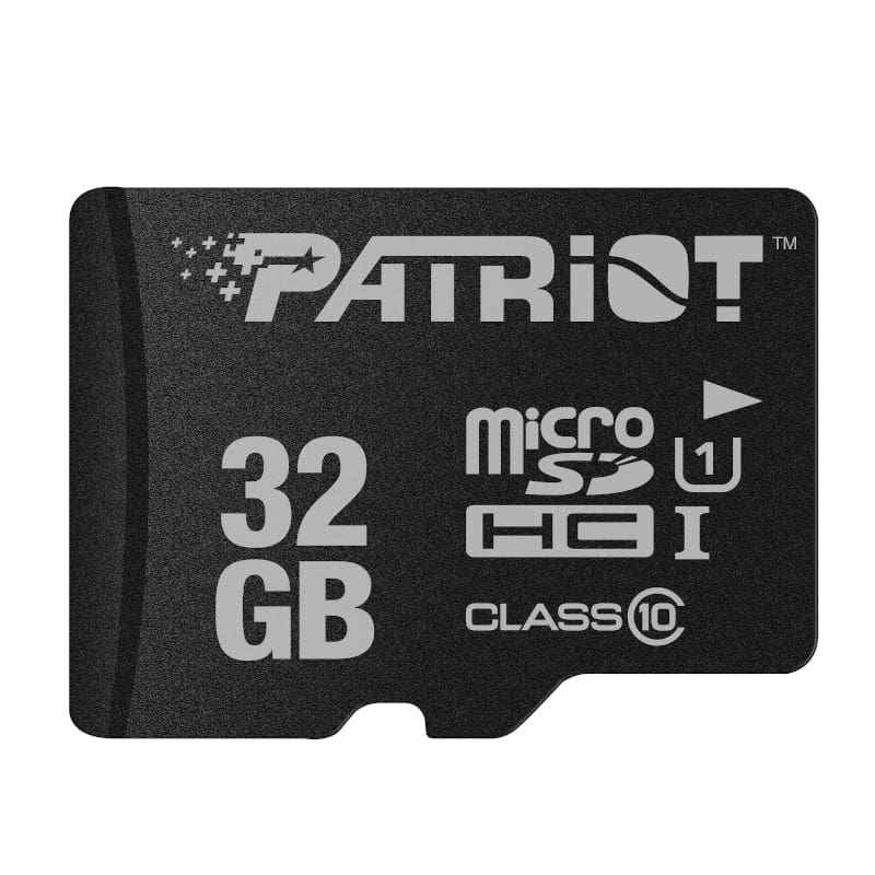 32GB Patriot LX CL10 Micro SDHC Card