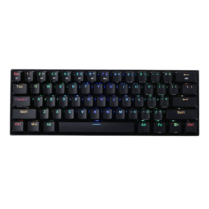 REDRAGON DRACONIC PRO Mechanical 61 Key Gaming Keyboard - Black
