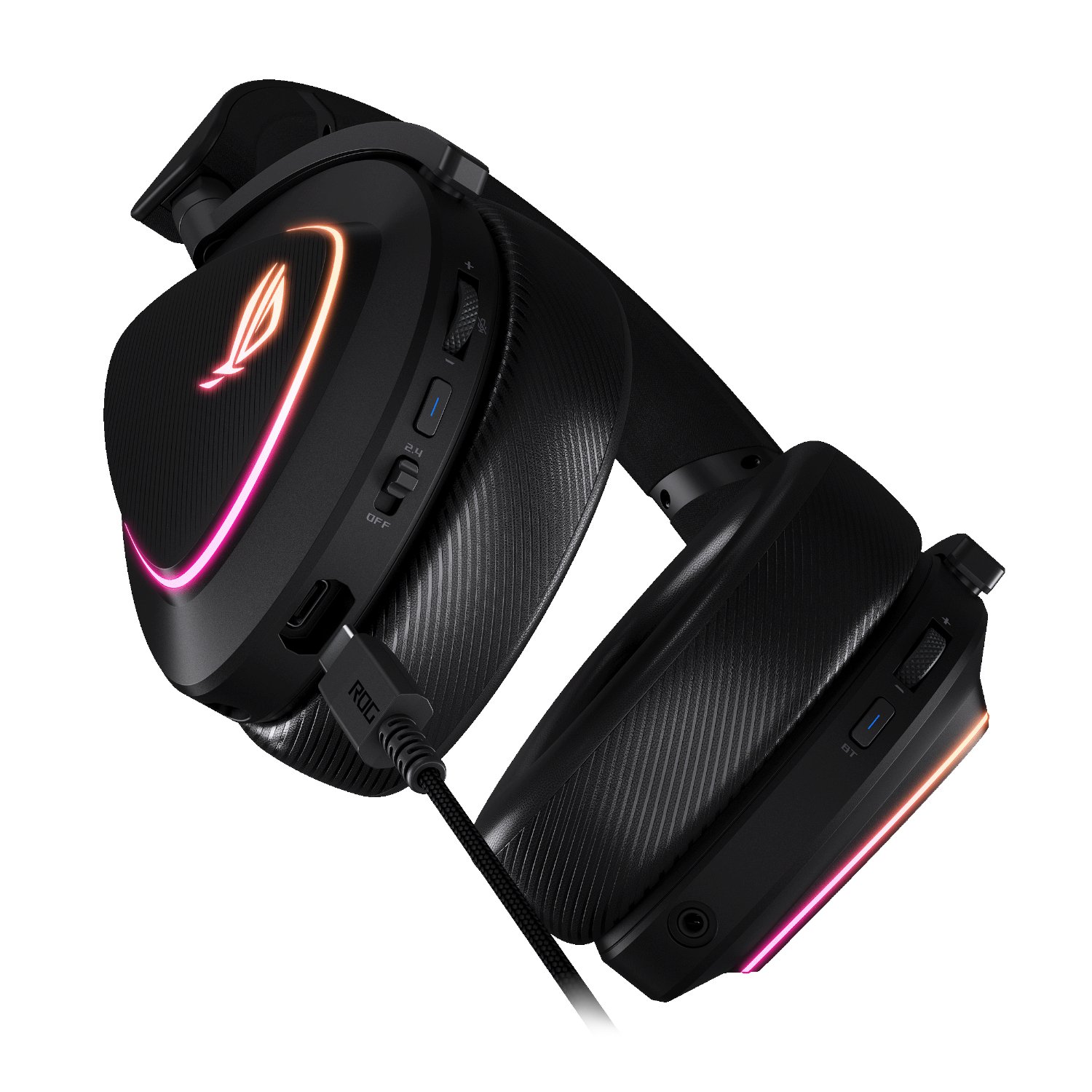ASUS ROG Delta II Multi Platform Black Wireless Gaming Headset - Image 5