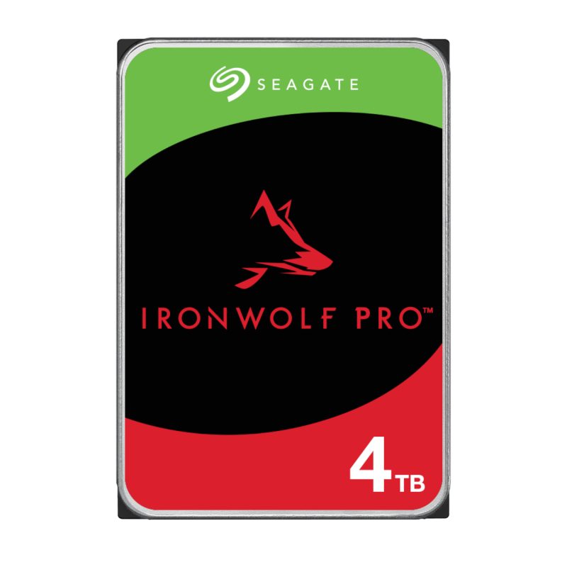 4TB Seagate Ironwolf Pro 256MB 7200 RPM 3.5-SATA HDD