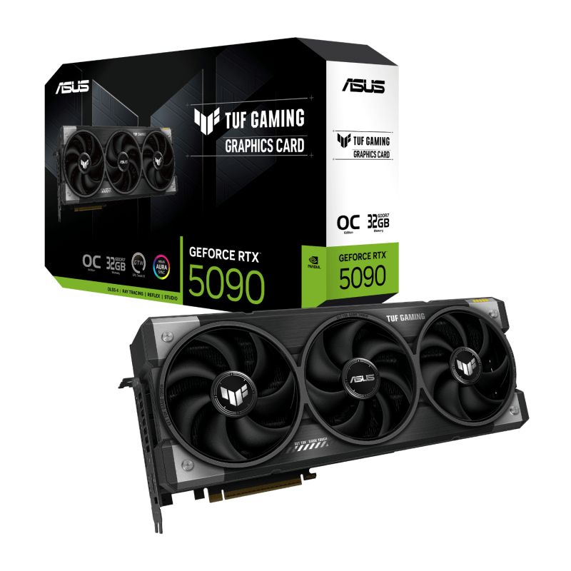 32GB ASUS TUF Gaming GeForce RTX 5090 GDDR7 OC Edition Graphics Card