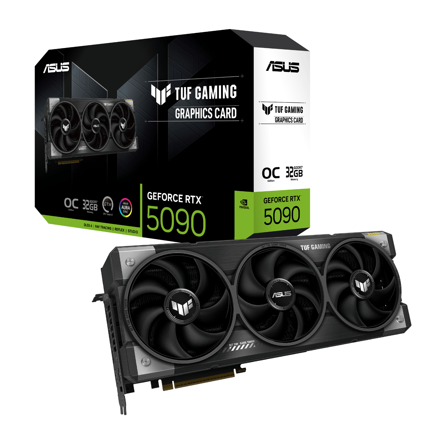 32GB ASUS TUF Gaming GeForce RTX 5090 GDDR7 OC Edition Graphics Card