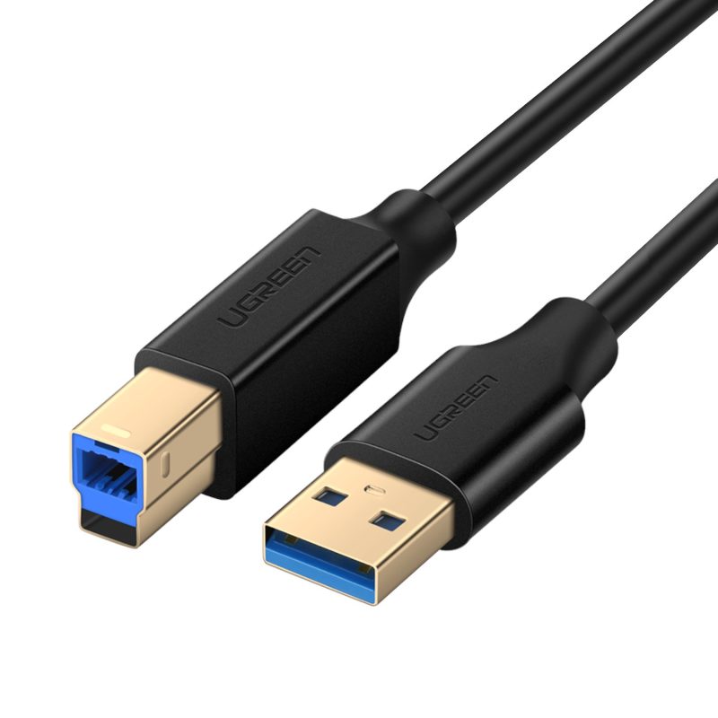 UGreen US210 USB-A Printer Cable 2M - Black